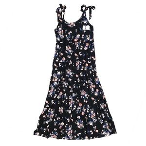 NWT Vylette Floral Tiered Tied Shoulder Maxi Dress / Size XL